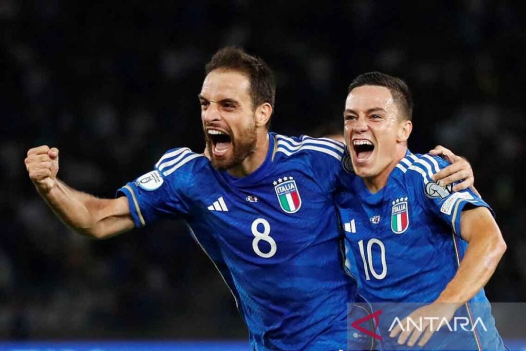 Italia mengalahkan Malta 4-0 di Kualifikasi EURO 2024