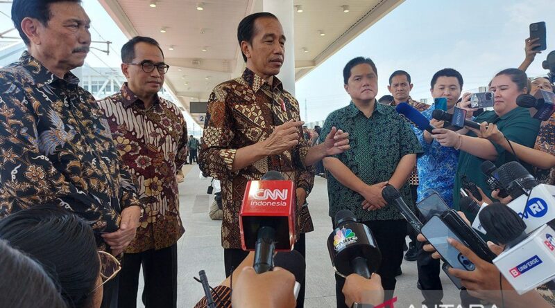 Jokowi: KCJB komitmen pemerintah layani kebutuhan transportasi publik