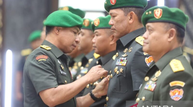 Jenderal Agus Subiyanto pimpin sertijab tiga jabatan strategis TNI AD