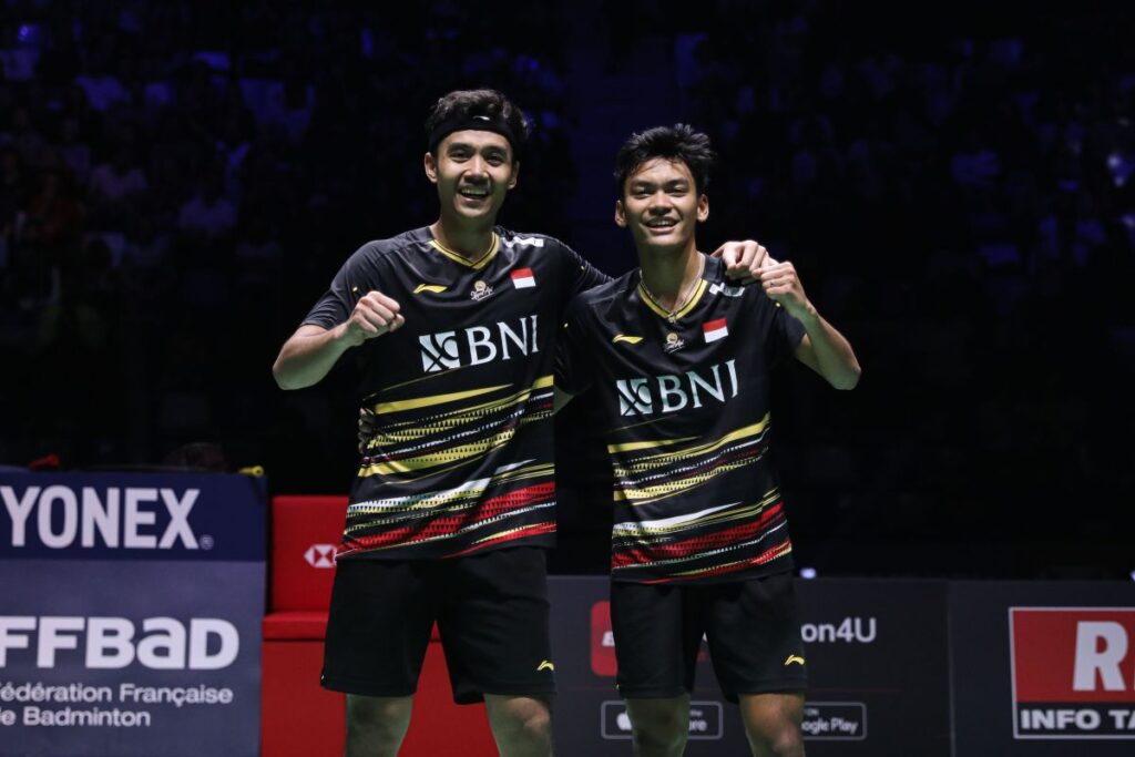 Bagas/Fikri melaju ke partai puncak French Open 2023