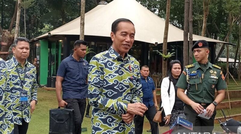 Jokowi: Mungkin minggu ini "reshuffle"