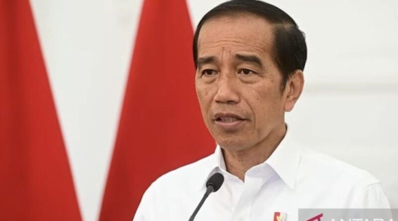 Jokowi hadiri Rakernas VI Projo di Indonesia Arena GBK