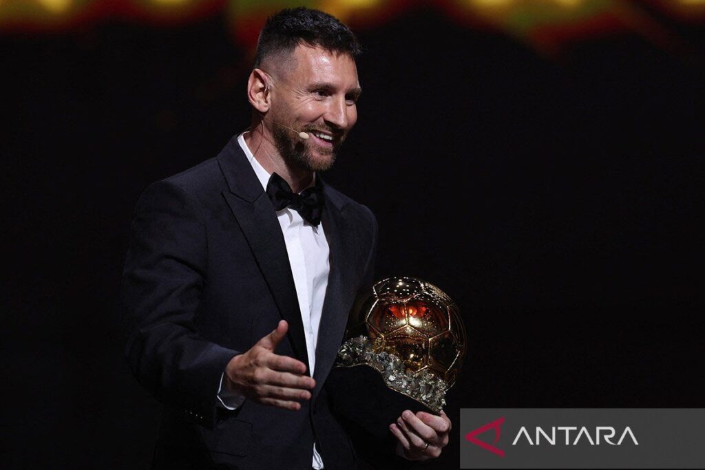Messi raih Ballon d'Or 2023