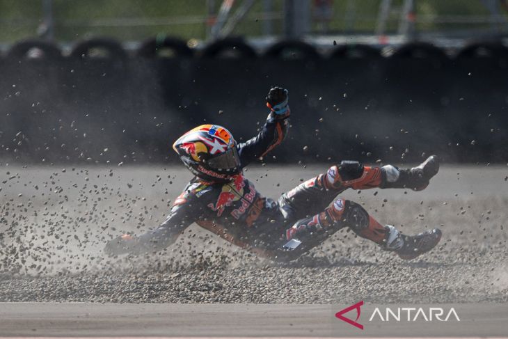 Jack Miller jatuh pada latihan bebas 2 MotoGP Mandalika