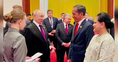Potret kebersamaan Putin dan Jokowi di China