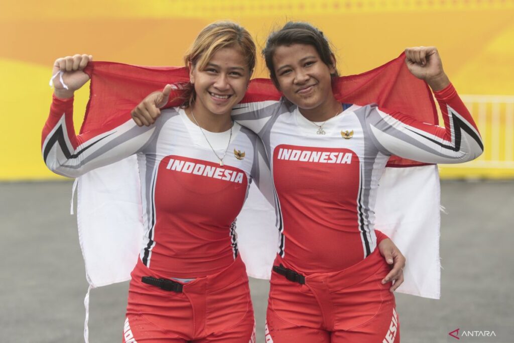 BMX putri raih emas Asian Games