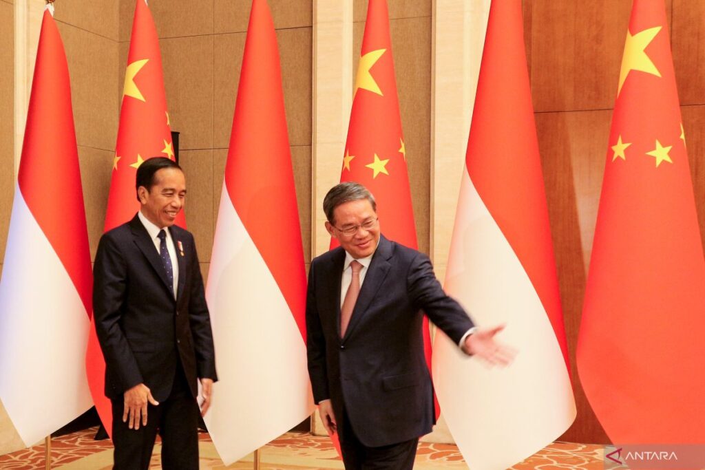 Presiden Jokowi bertemu PM Tiongkok Li Qiang