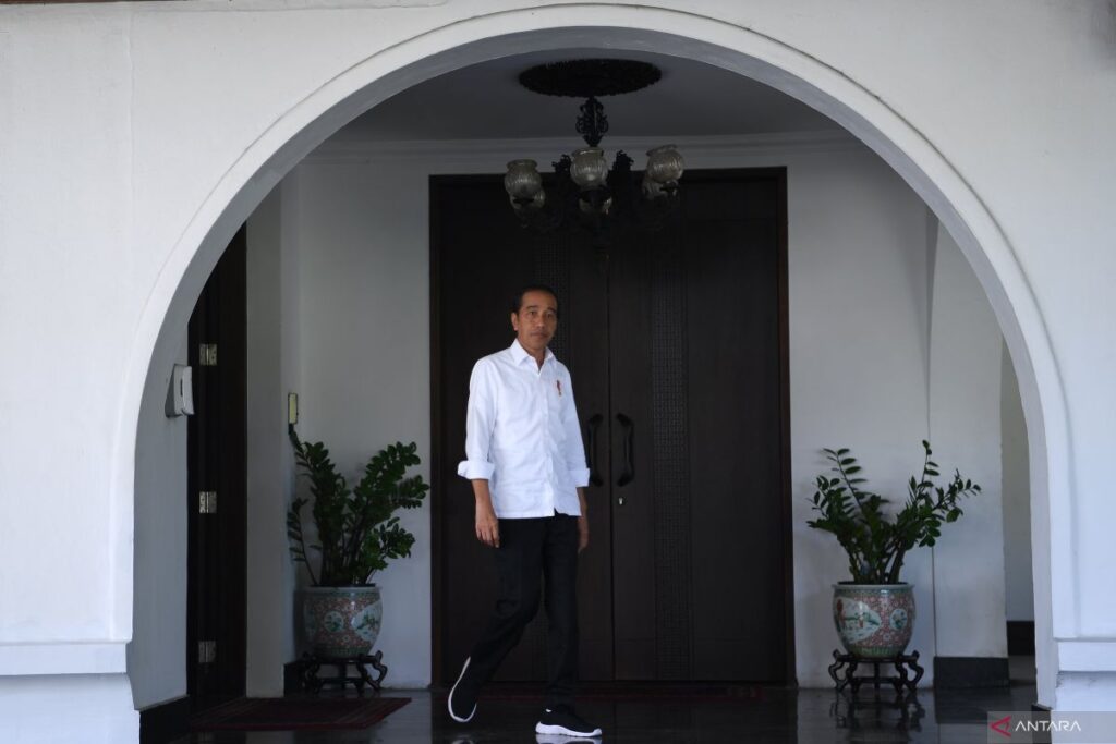 Presiden Jokowi terima surat pengunduran diri Menteri Pertanian