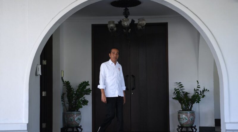 Presiden Jokowi terima surat pengunduran diri Menteri Pertanian