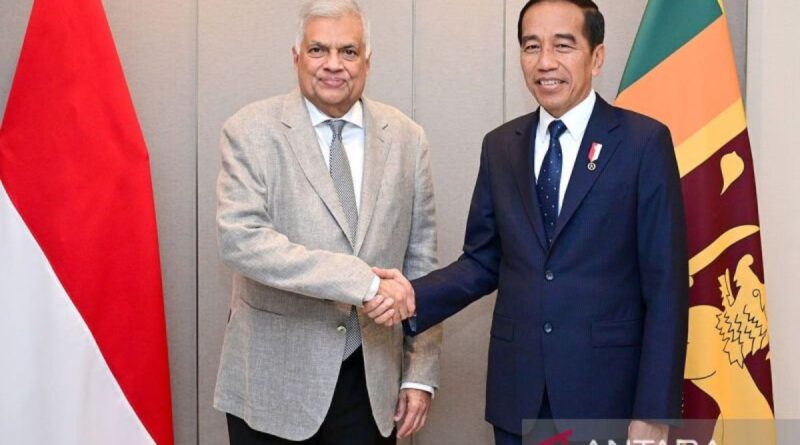 Presiden Jokowi bertemu Presiden Sri Lanka di China, bahas kerja sama