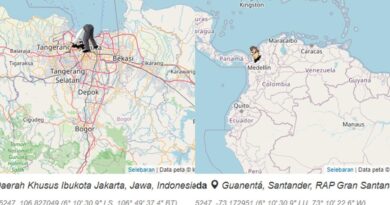 7 Peta Lokasi Penggalian Bumi dan Tepian Penggalian, Jakarta Tembus Kolombia