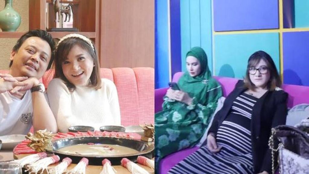 7 Potret Kiki Amalia Pamer Baby Benjolan, Berat Badannya Bertambah 20 Kg