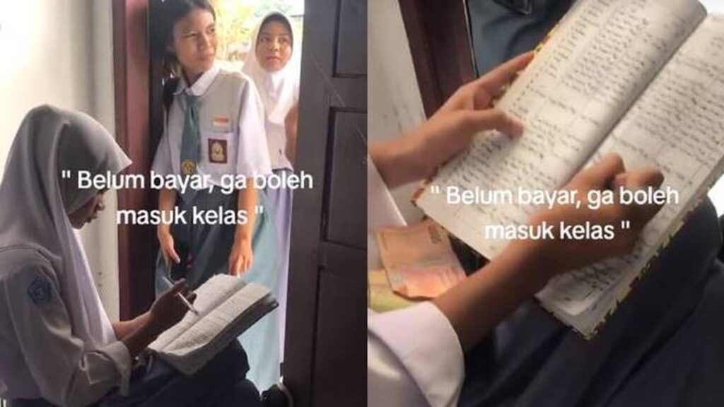 Seperti Razia, cara bendahara kelas mengumpulkan uang iuran dari teman sekelasnya juga kreatif