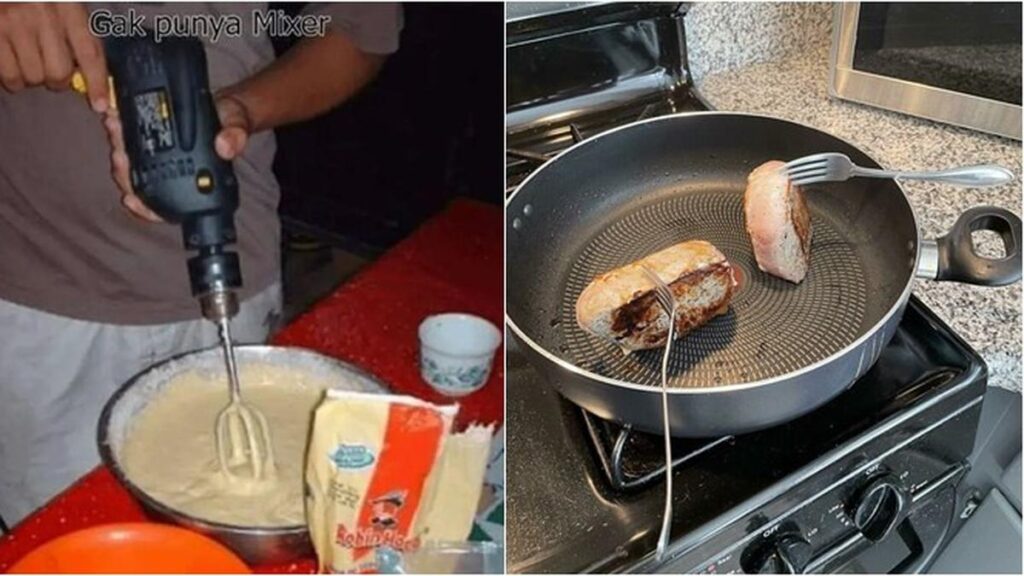 8 Life Hacks Aneh dari Netizen Saat Memasak Ini Bikin Geleng-geleng Kepala