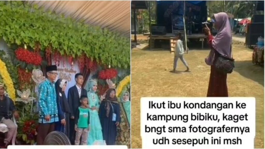 Viral Nenek Jadi Fotografer di Resepsi Pernikahan Warga, Fotonya Bikin Kagum