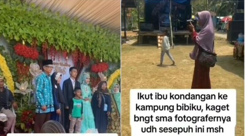 Viral Nenek Jadi Fotografer di Resepsi Pernikahan Warga, Fotonya Bikin Kagum