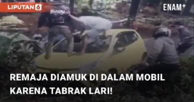 VIDEO: Remaja Diamuk Di Dalam Mobil Karena Lakukan Tabrak Lari!