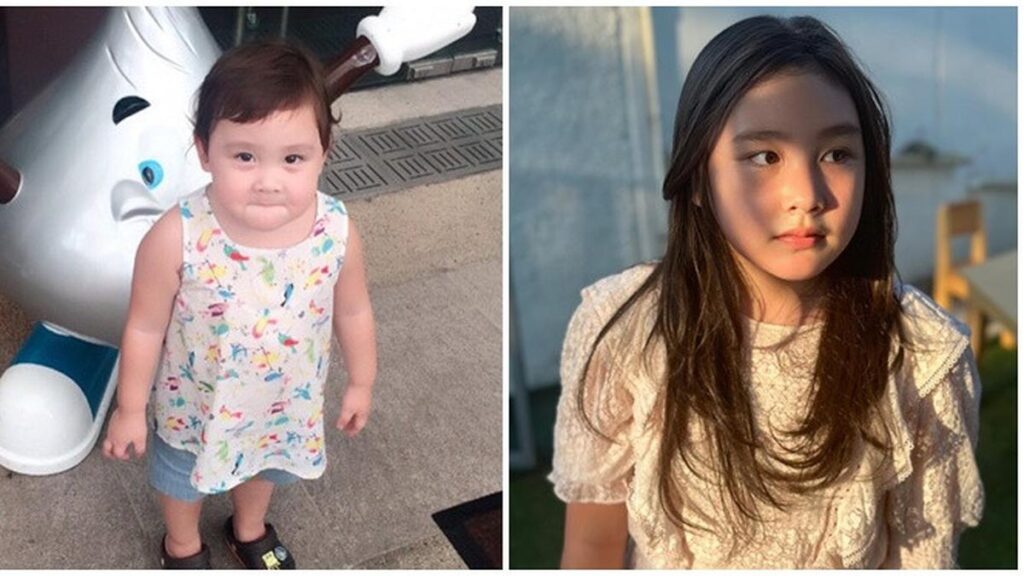 6 Transformasi Eleeya Xaviera, Anak Celine Evangelista, Kini Disebut Mirip Orang Korea