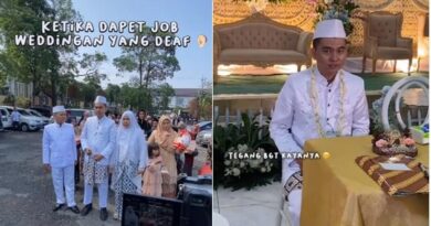 Momen pengantin pria menjalani upacara pernikahannya dengan menggunakan bahasa isyarat bikin haru