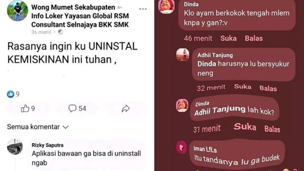 6 Balasan Status Facebook Ini Aneh Sekali, Bikin Perdebatan