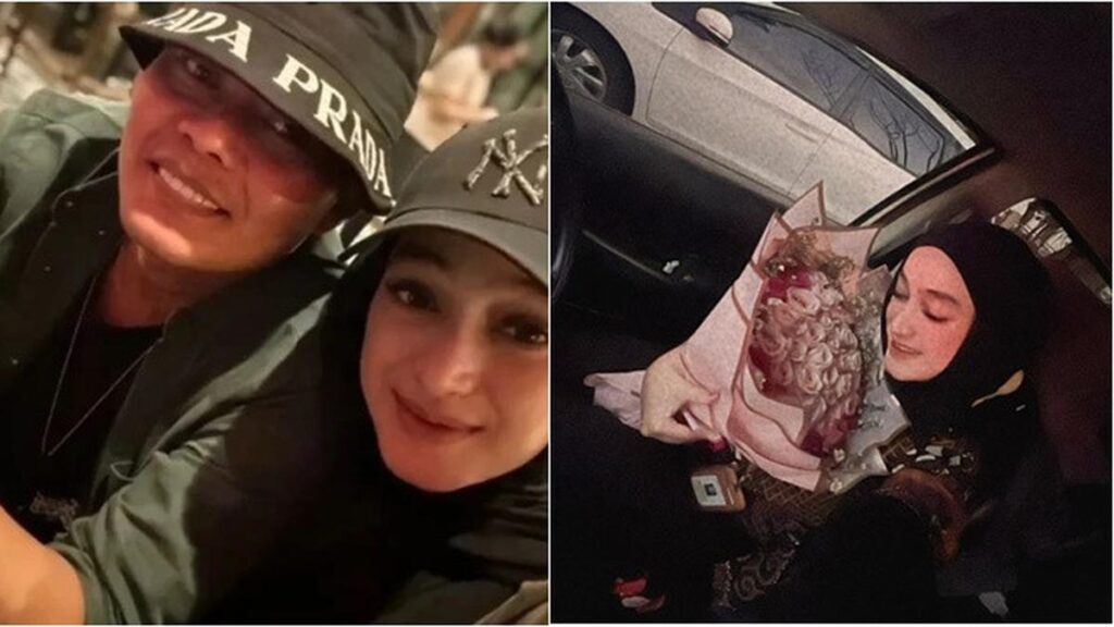 6 Potret Romantis Sule untuk Santyka Fauziah, Kirimkan Buket Bunga Besar ke Kantornya