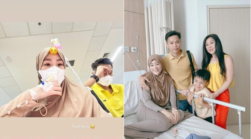 6 Potret Larissa Chou Dilarikan ke Rumah Sakit di Kehamilan Kedua Ditemani Keluarga