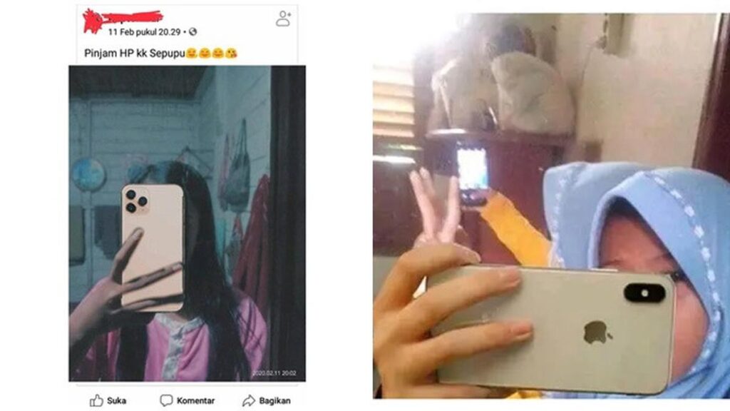 6 Potret Mirror Selfie Orang Pakai 'iPhone' Lucu, Jadi Gagal Pamer