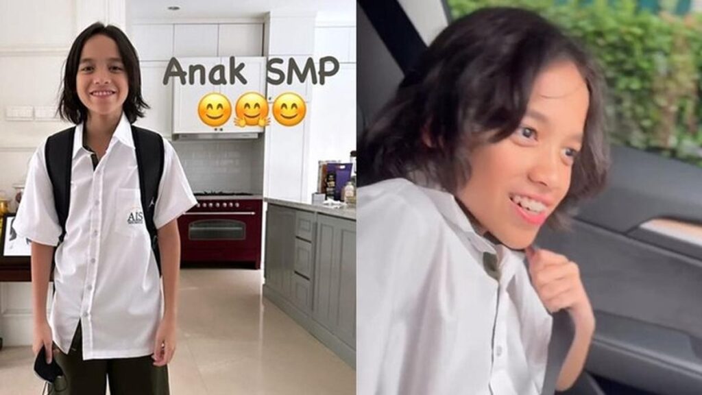 5 Potret Noah Sinclair, Anak BCL di Sekolah, Kini SMP