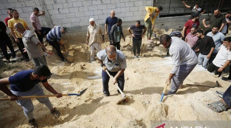 Kemenkes Palestina akan buat kuburan masal di komplek RS Al-Shifa