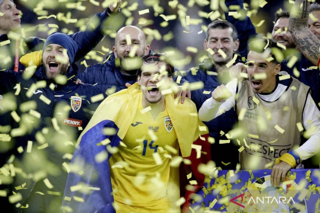 Kualifikasi Euro 2024: Rumania mengalahkan Swiss 1-0