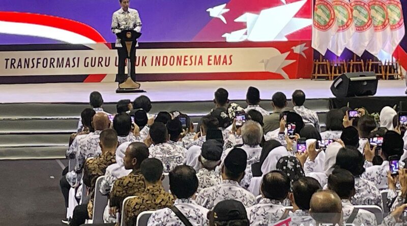 Presiden Jokowi sebut 544 ribu guru honorer lolos seleksi ASN PPPK