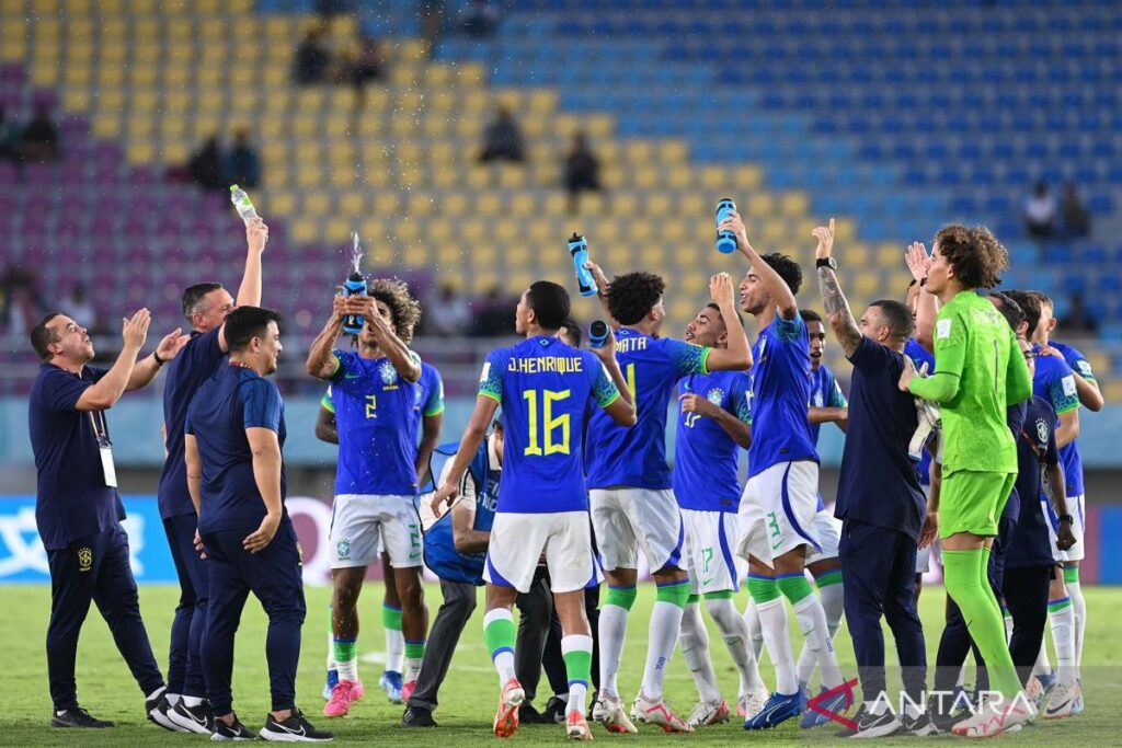 Kalahkan Ekuador, timnas Brazil U-17 melaju ke babak delapan besar