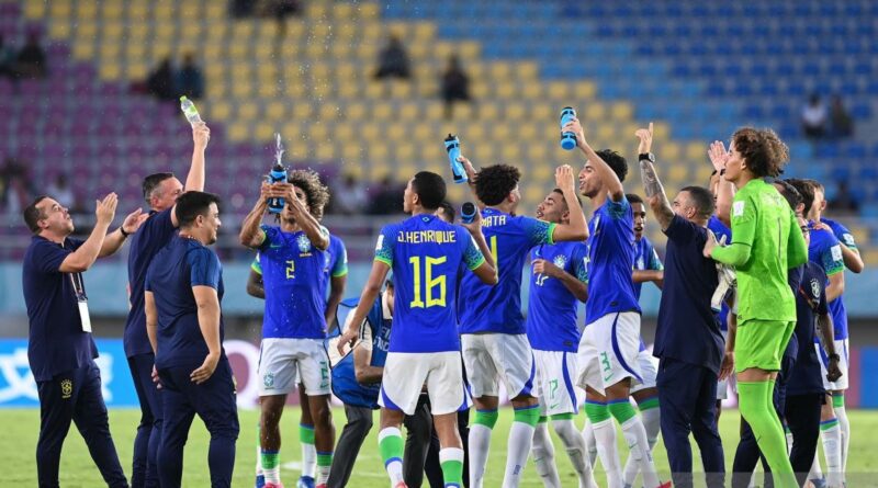 Kalahkan Ekuador, timnas Brazil U-17 melaju ke babak delapan besar