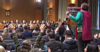 Bahas Israel, sidang Senat AS berulang kali diinterupsi pengunjuk rasa