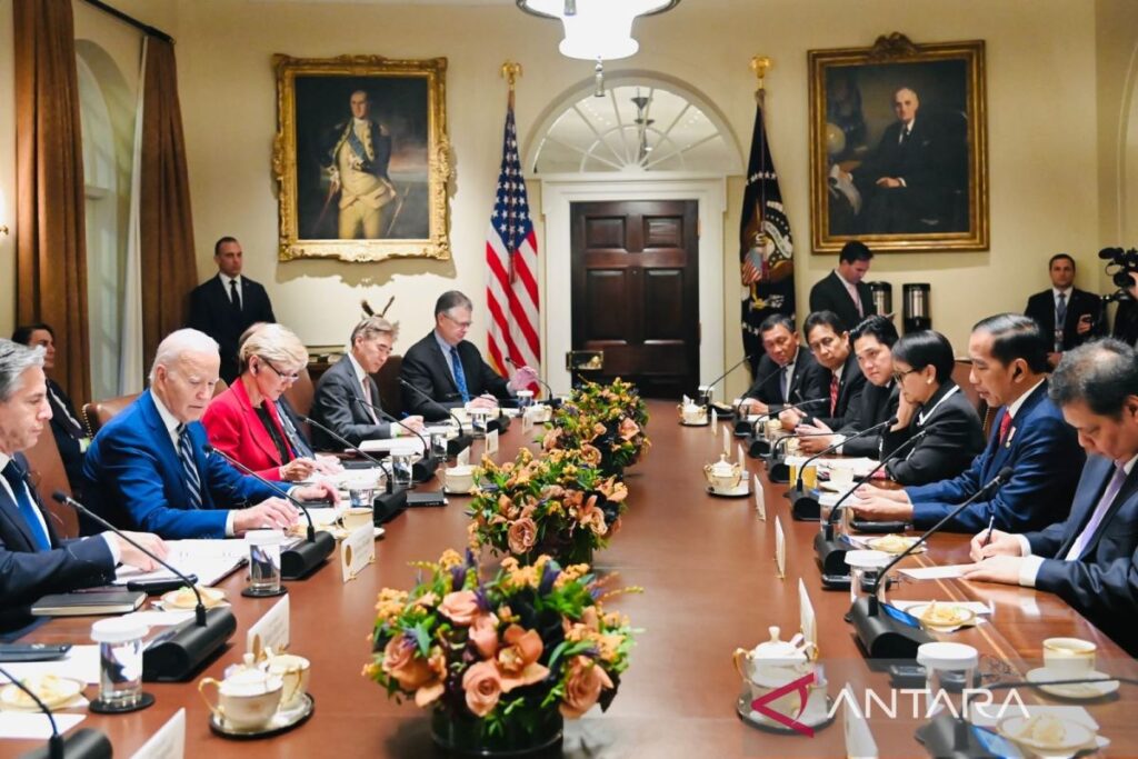 Jokowi ajak Joe Biden bela keadilan dan kemanusiaan di Palestina