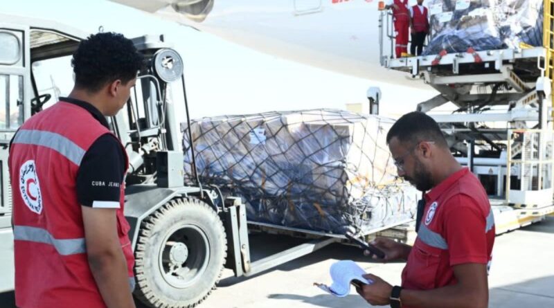 Pesawat ketiga pembawa bantuan Indonesia untuk Gaza tiba di El Arish