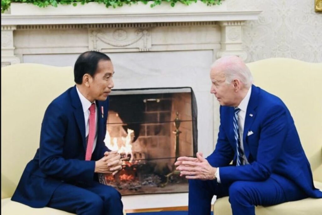 Presiden Jokowi ajak AS berkontribusi wujudkan perdamaian global