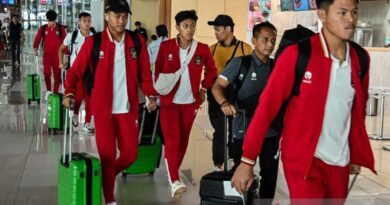 Jelang laga Grup A Piala Dunia U-17, Timnas Indonesia berangkat ke Surabaya