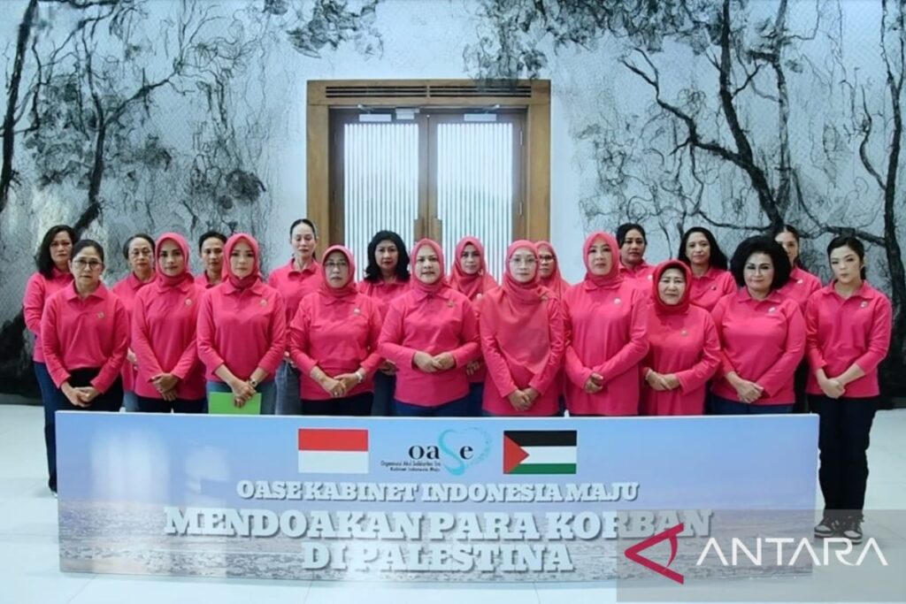 Iriana dan OASE KIM serukan hentikan kekerasan di Palestina