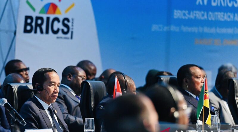 Negara-negara BRICS akan bertemu bahas krisis kemanusiaan di Gaza