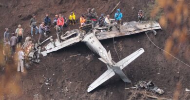 Penampakan pesawat Super Tucano yang kecelakaan di Pasuruan