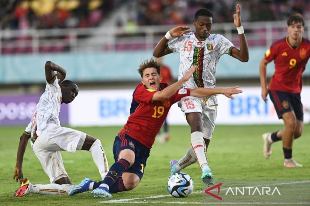 Spanyol segel satu tempat di 16 besar seusai tekuk Mali 1-0