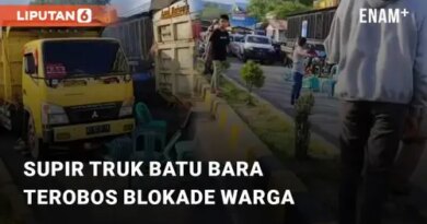 VIDEO: Viral Aksi Nekat Supir Truk Batu Bara Terobos Blokade Warga di Kalimantan Timur