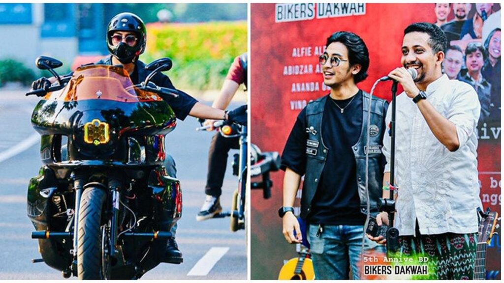 8 Potret Abidzar Al Ghifari Berwisata Bersama Geng Motor, Curi Perhatian