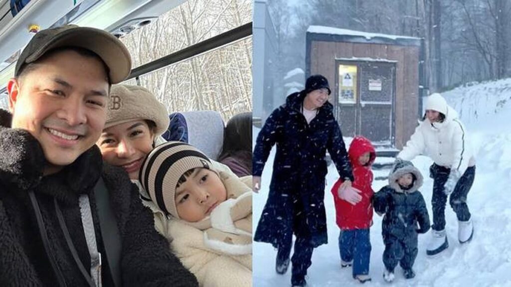 8 Potret Liburan Keluarga Chelsea Olivia ke Hokkaido, Asyiknya Bermain Salju Bersama Anak
