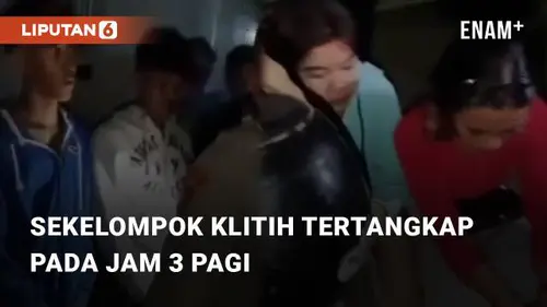 VIDEO: Viral Sekelompok Klitih Tertangkap Pada Jam 3 Pagi di Kasihan, Bantul