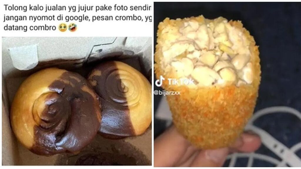 6 Potret Makanan Aneh Viral Ini Bikin Kamu Gesek-gesek Dada, Tak Sesuai Ekspektasi