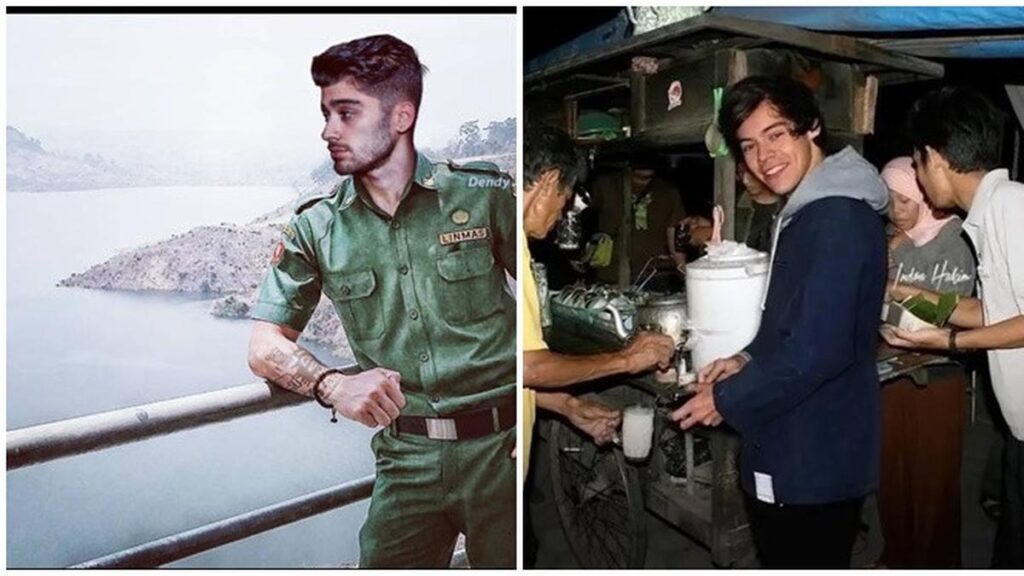 6 Editan Foto Zayn Malik dan Harry Styles Paling Kocak, Bikin Tersenyum