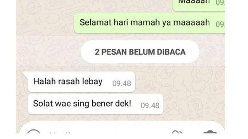 8 Obrolan Anak Beri Ucapan Hari Ibu Penuh Plot Twist, Ada yang Jawab Terlalu Banyak