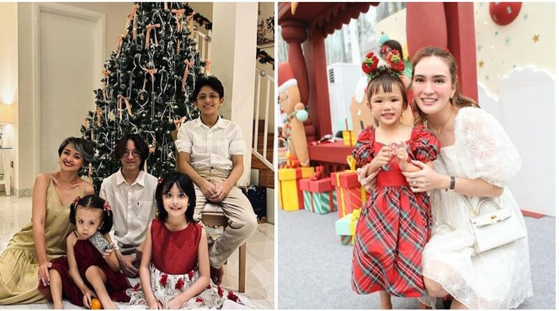 6 Artis Single Mom Rayakan Natal 2023 Bersama Anak, Kebahagiaan Masih Terasa